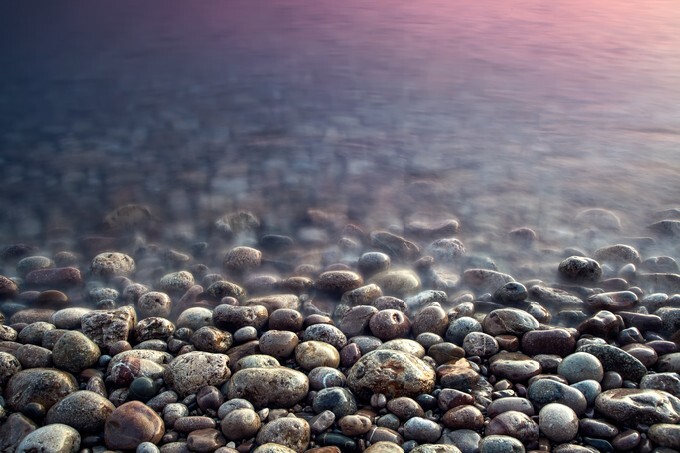 Nature composition of sunset